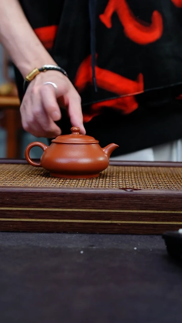 茶壶紫砂朱泥明炉