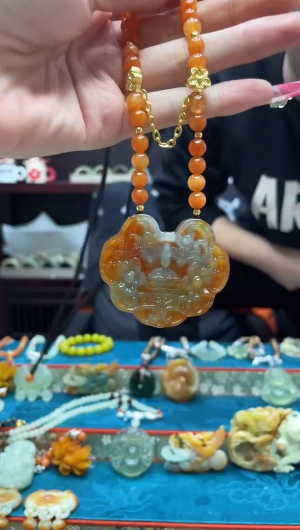 未镶嵌岫玉吊坠·多样性发货*拍一发一