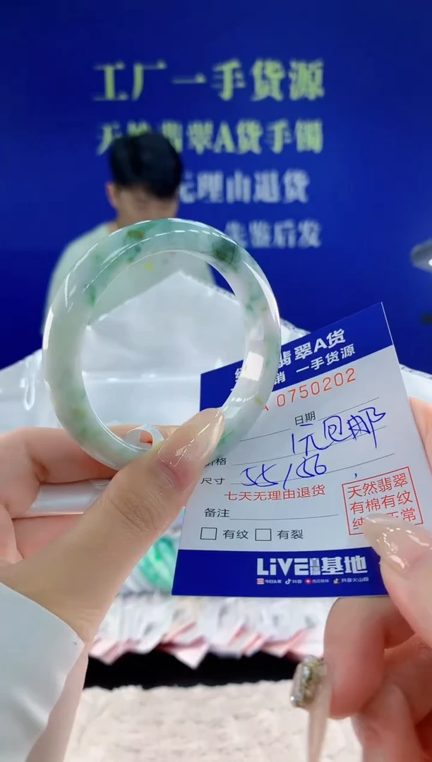未镶嵌手镯翡翠02天然翡翠A货