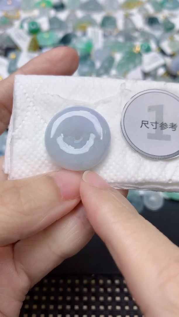 颈饰未镶嵌翡翠天然缅甸A货翡翠