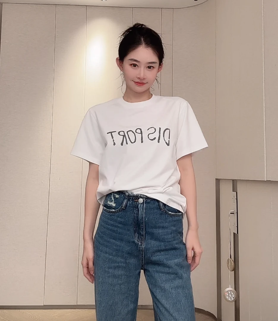 【RUNAWAY REALIST】百搭单品白色日历印花T S287