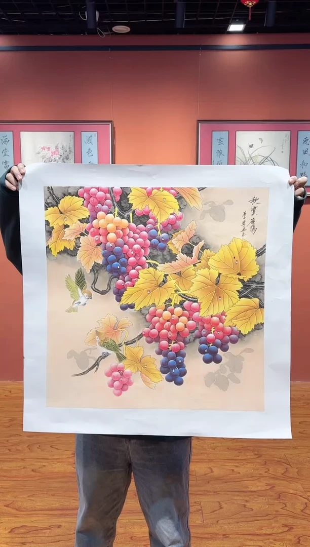 【闪购商品】国画周建真老师绘画作品25-16
