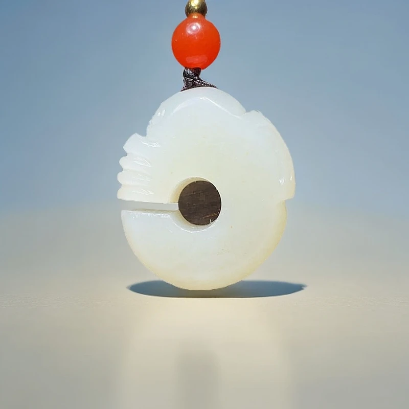 和田玉吊坠(不含链)未镶嵌