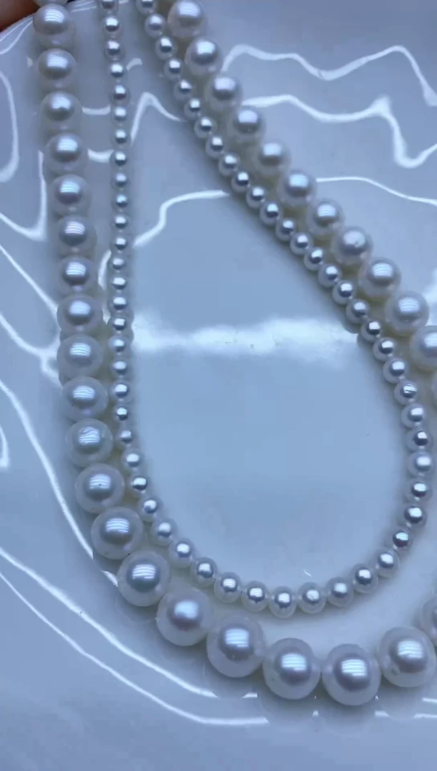 项链未镶嵌淡水珍珠项链