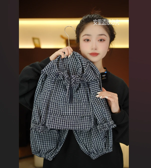 2025春款潮娃穿搭儿童休闲韩版百搭时尚连帽条纹潮流外套26556