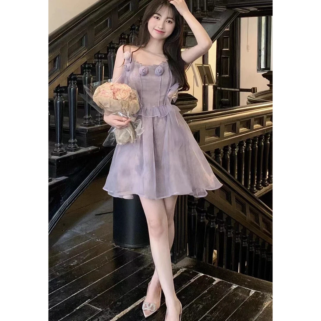 LILI【650-699】夏款ZiM时尚新款连衣裙