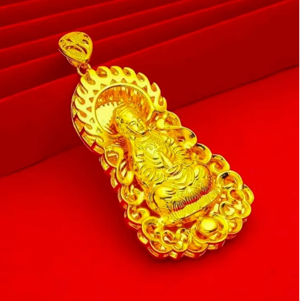 合金吊坠 精工观音吊坠