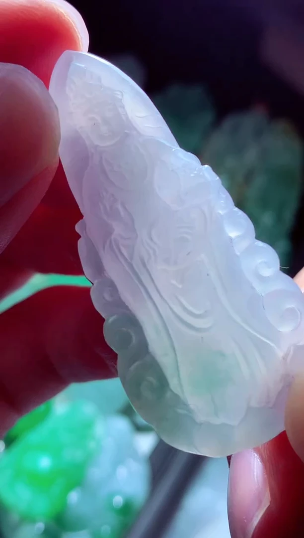 未镶嵌定制翡翠蓝**?翡翠毛货定制