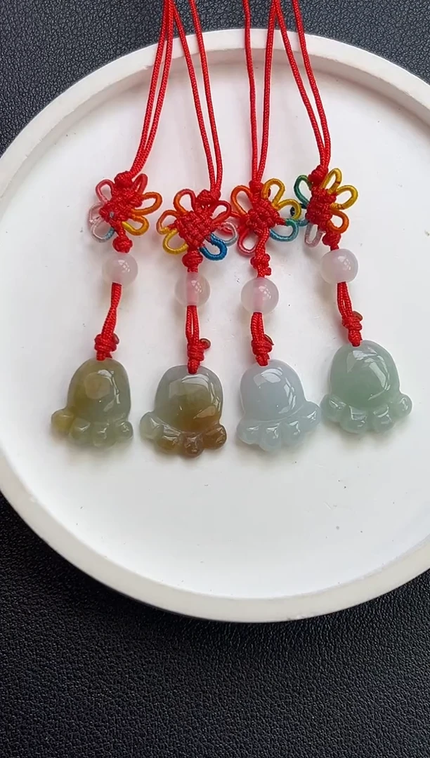 颈饰未镶嵌翡翠YM609 猫爪挂件多样性发一