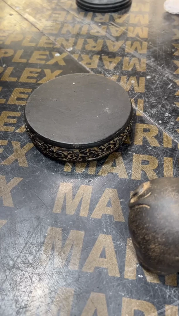 陶土【火山泥】吉祥底座