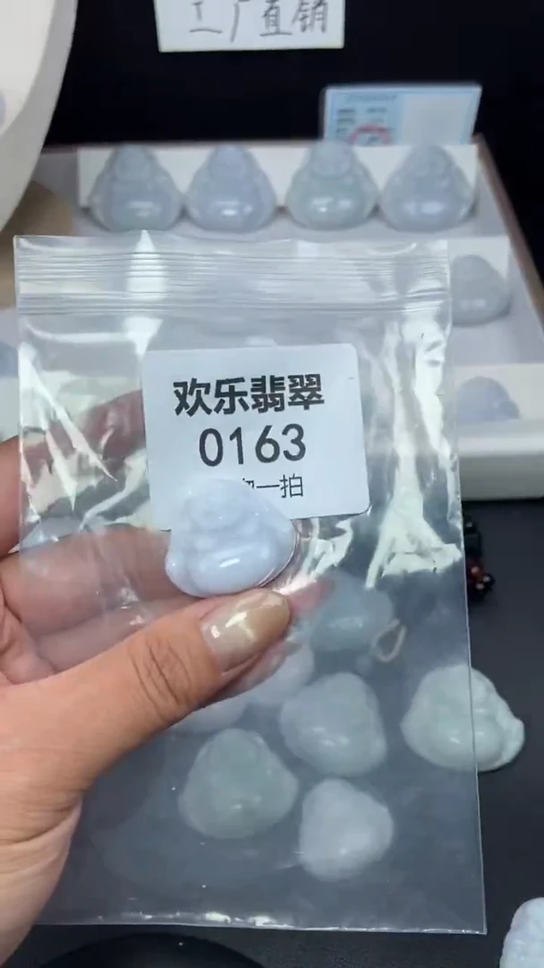 颈饰未镶嵌翡翠缅甸天然翡翠0163