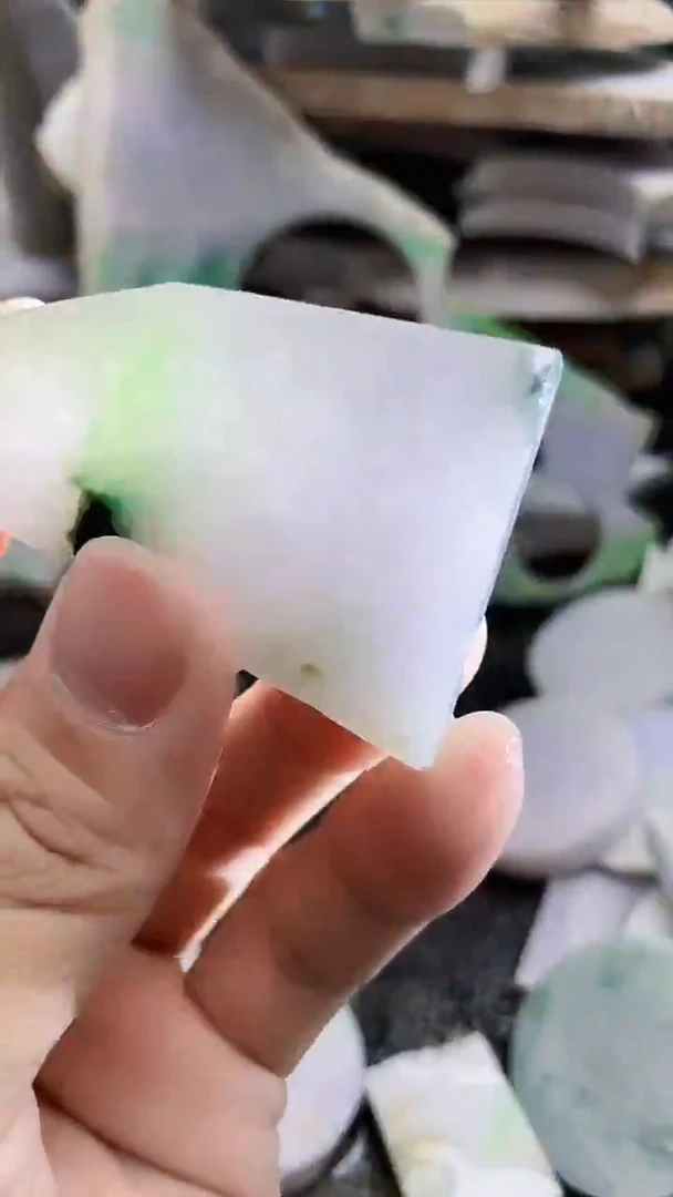 裸石翡翠天然A货翡翠板料