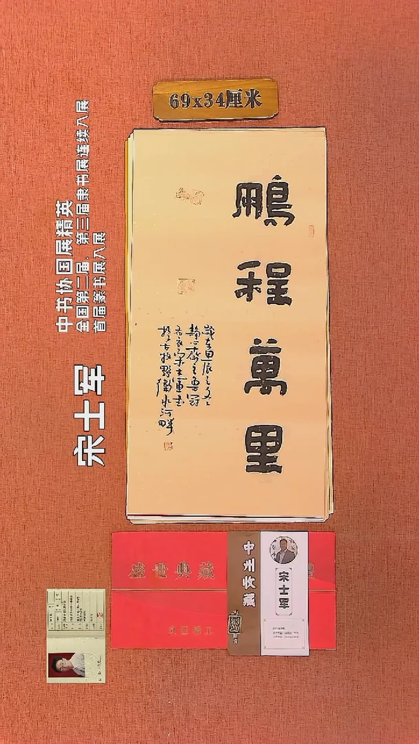 【闪购商品】书法123     宋士军老师作品