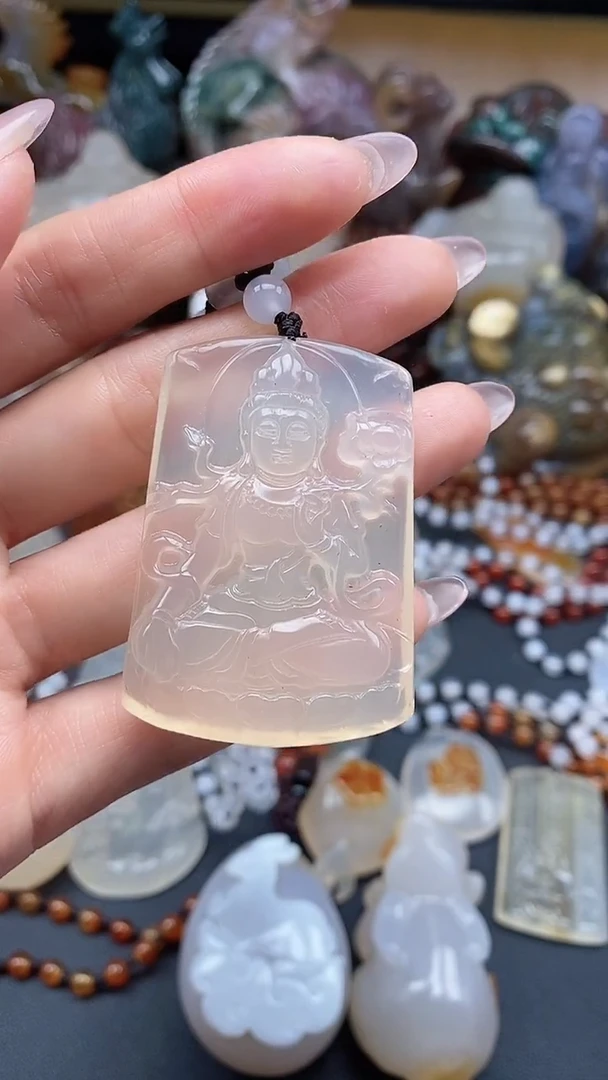 【闪购商品】玛瑙/玉髓颈饰未镶嵌dd