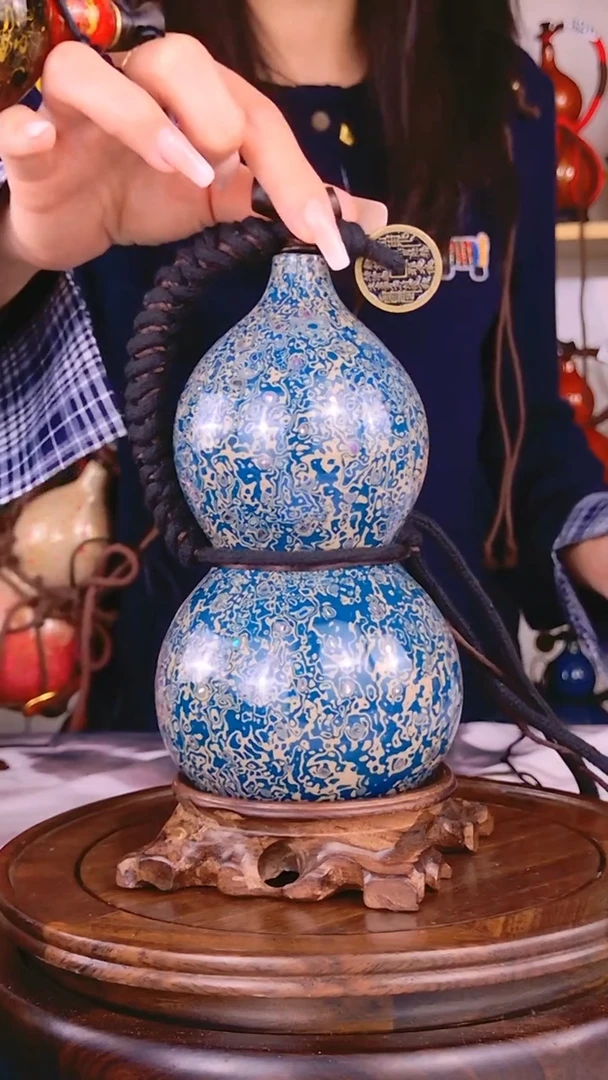 352大漆酒葫芦一物一拍 真葫芦真大漆