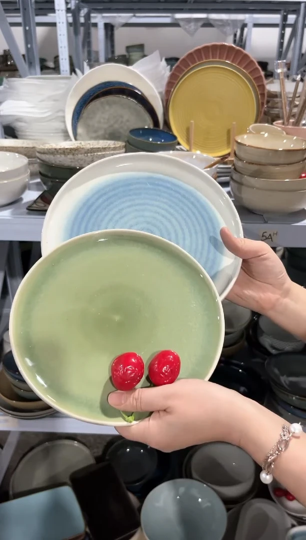 【闪购商品】瓷片外贸尾货瑕疵满20包邮X2 小盘组合