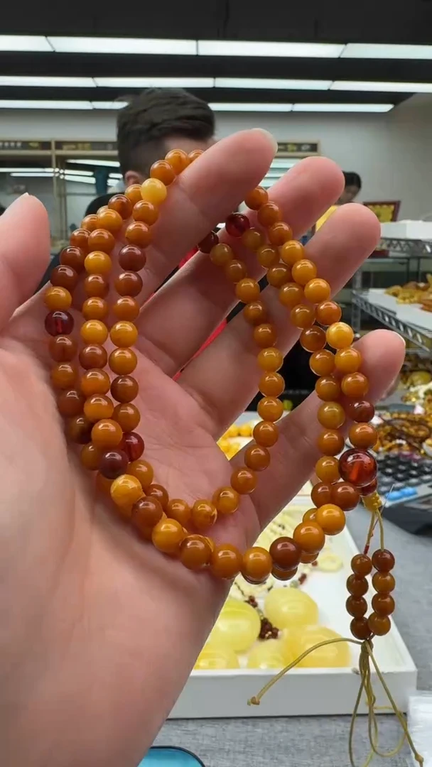 【闪购商品】琥珀颈饰未镶嵌512秒拍号