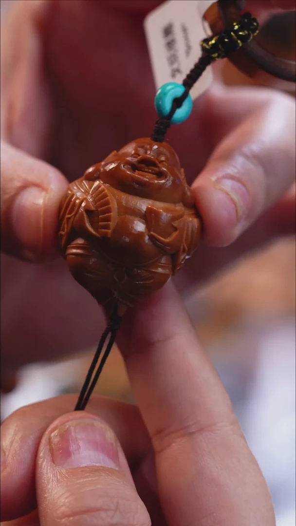 把件橄榄核苏工橄榄核