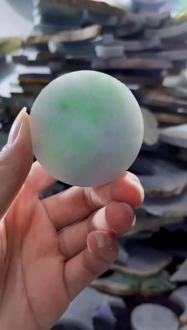 裸石翡翠缅甸翡翠A货陈570