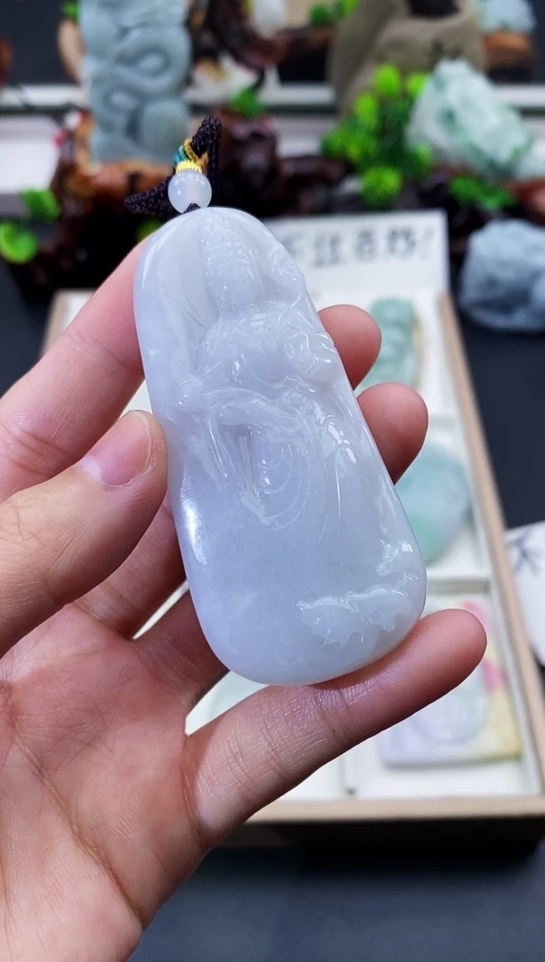 颈饰未镶嵌翡翠天然缅甸A货翡翠