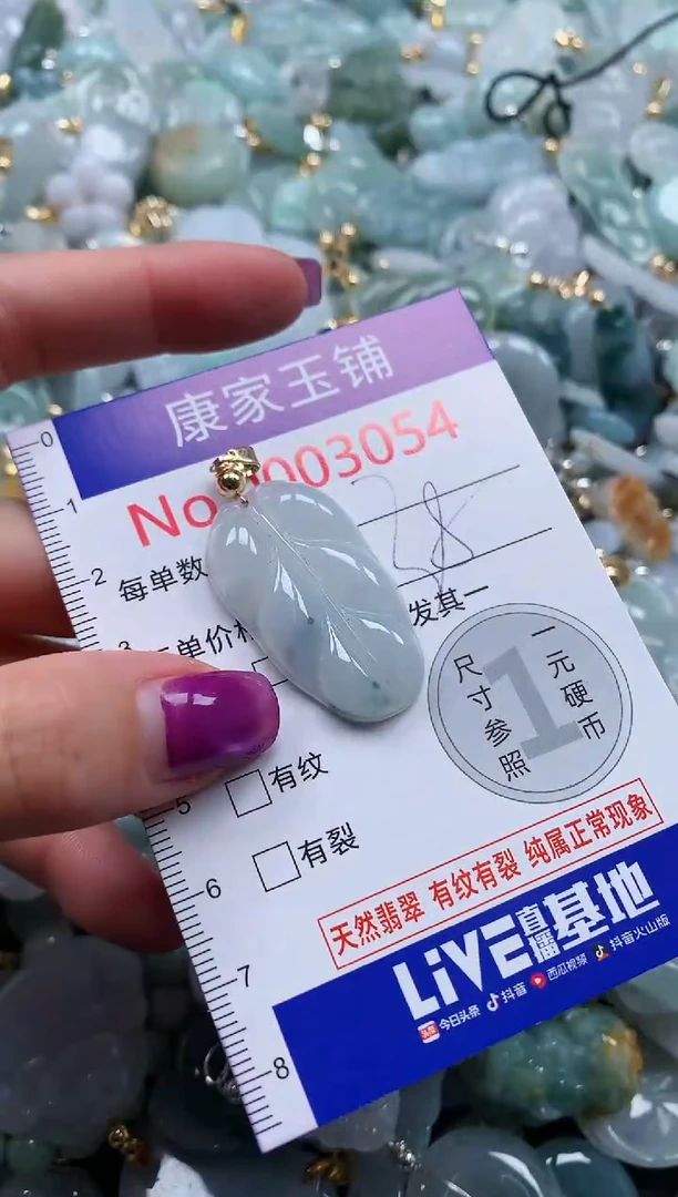 颈饰未镶嵌翡翠3054