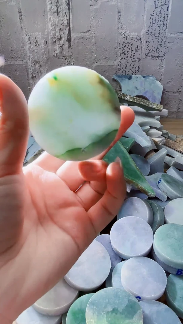 配石翡翠天然翡翠A货490