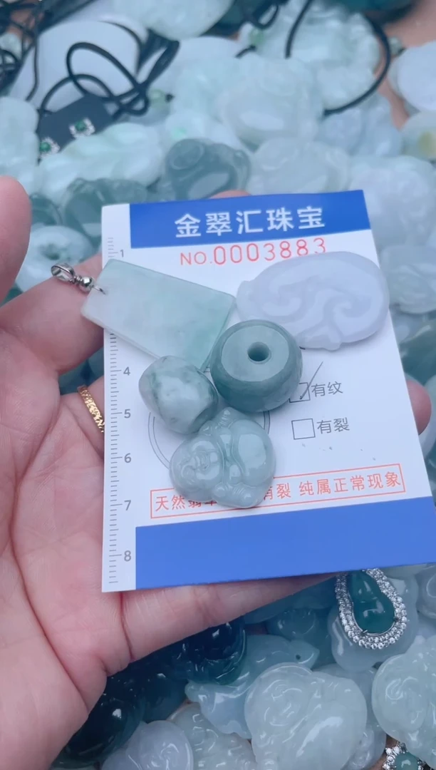颈饰未镶嵌翡翠3883