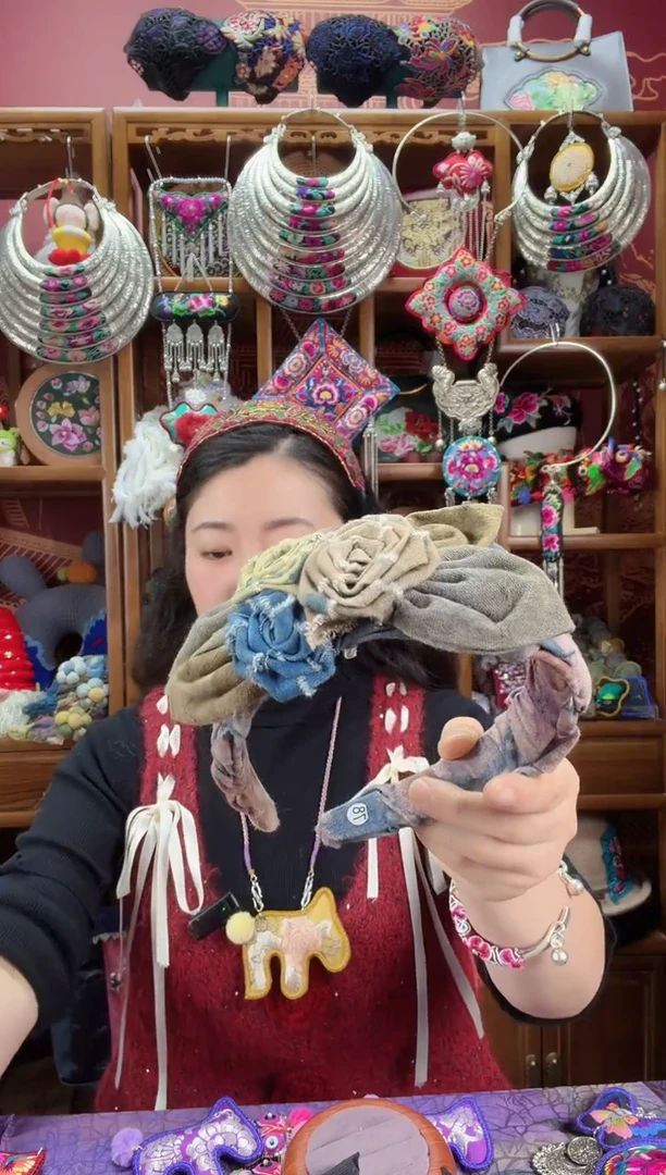 刺绣小发箍65甜甜家