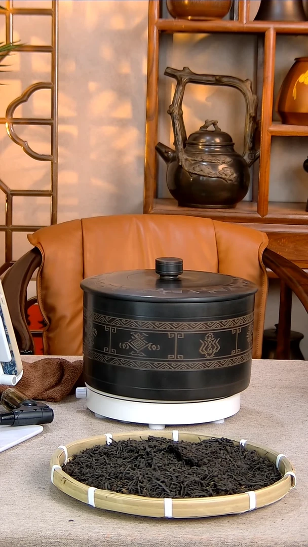 罐钦州坭兴陶4饼罐