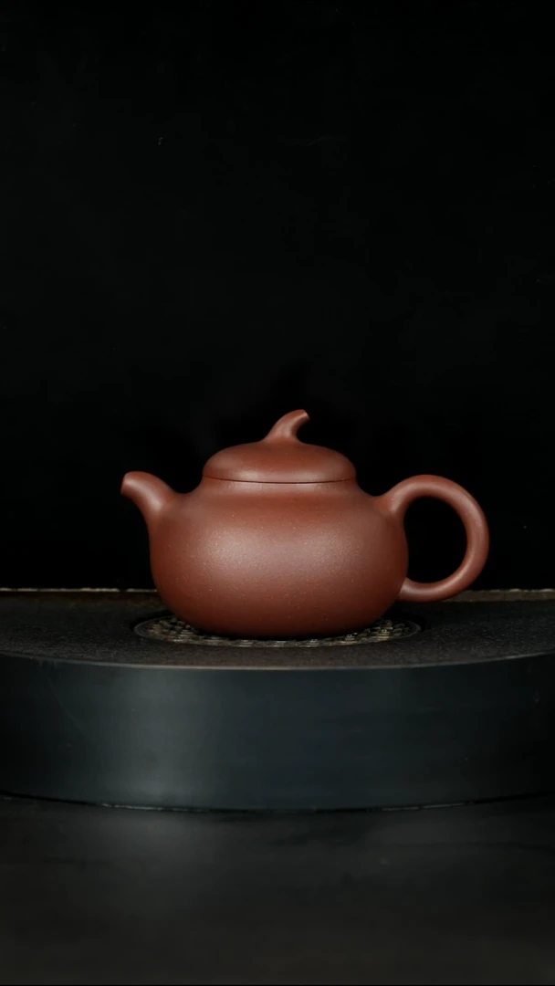 【闪购商品】紫砂茶壶黄龙山底槽青茄瓜175cc