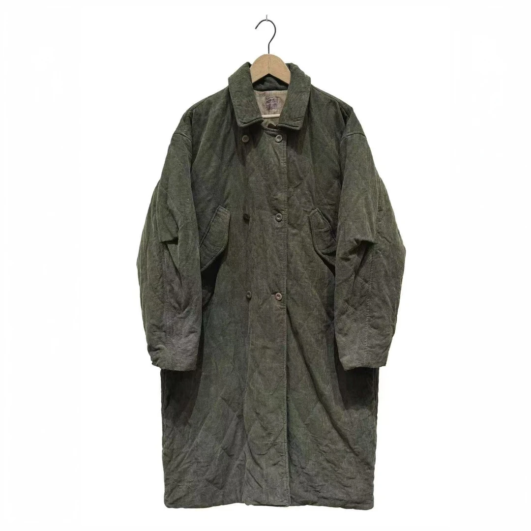 左岸迷香·贞琦坊 长外套：Z25FW8039 复古百搭休闲