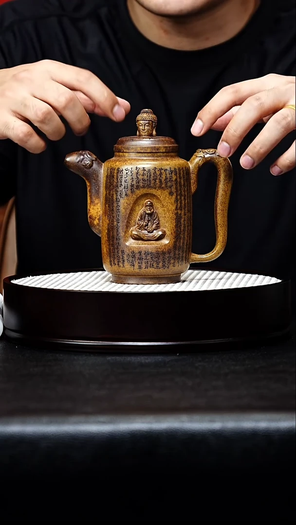茶壶紫砂宫灯手工紫砂壶