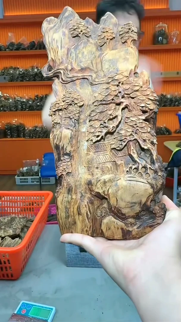 沉香摆件168号659g多样性发一
