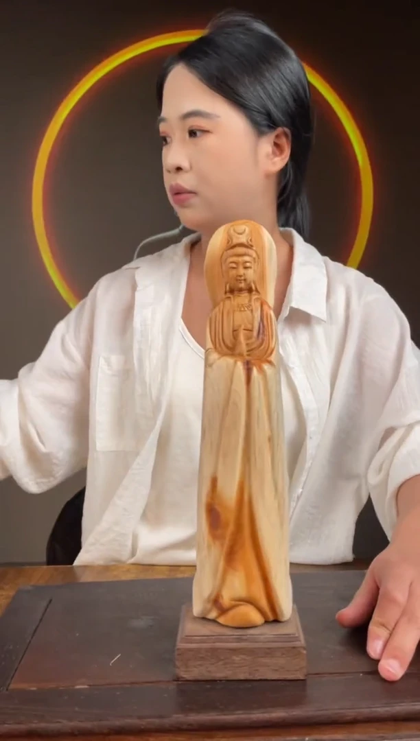 柏木（崖柏）手工摆件,先抢先得! 编号:300