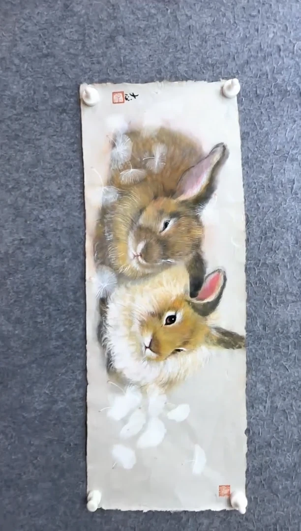 国画ST-QX老师绘画作品