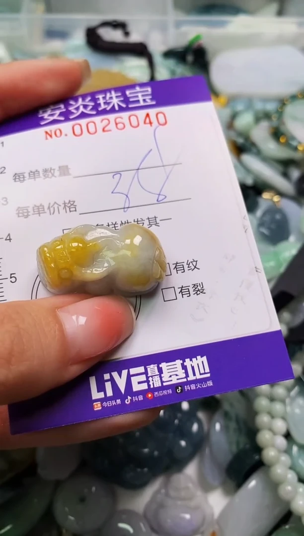 颈饰未镶嵌翡翠闪购0026040