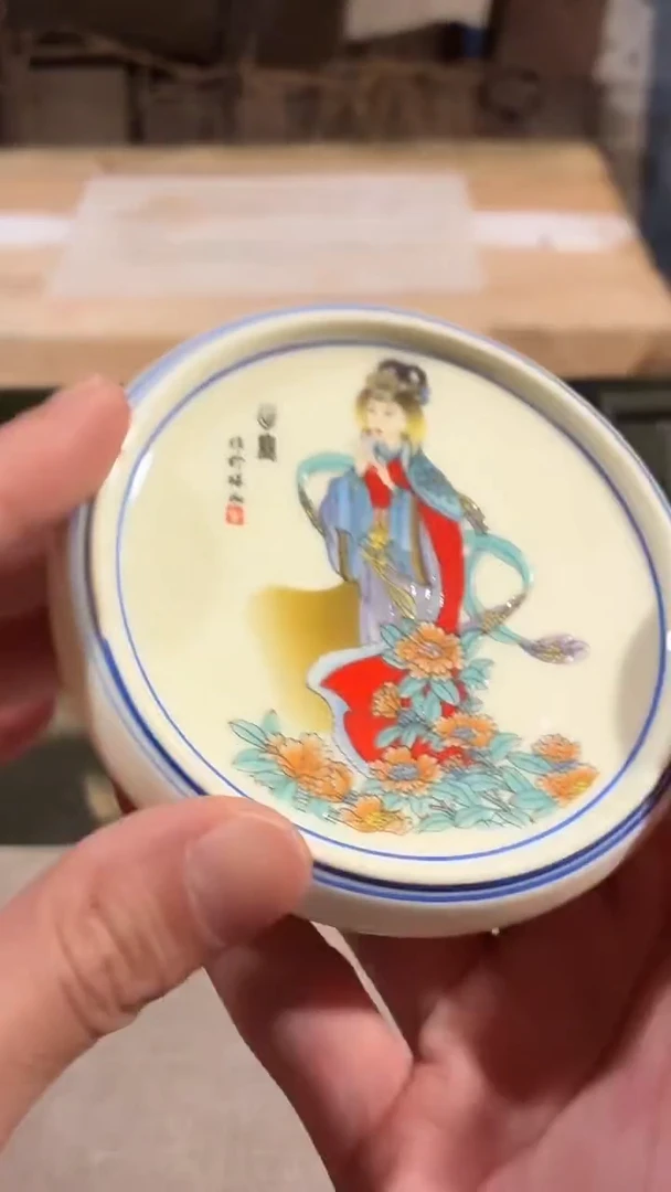 摆件瓷AY56景德镇陶瓷摆件