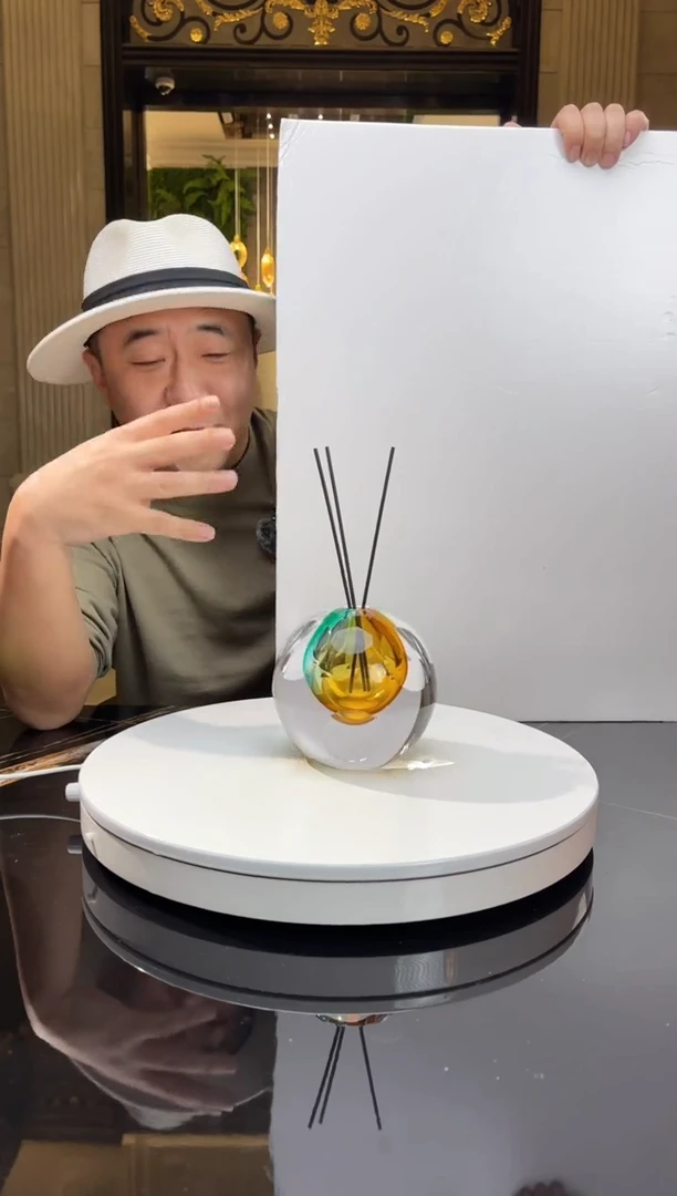 【闪购商品】摆件AJ05572艺术琉璃香薰瓶