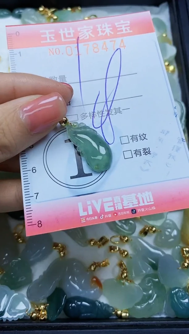 【闪购商品】翡翠颈饰未镶嵌闪购0178474