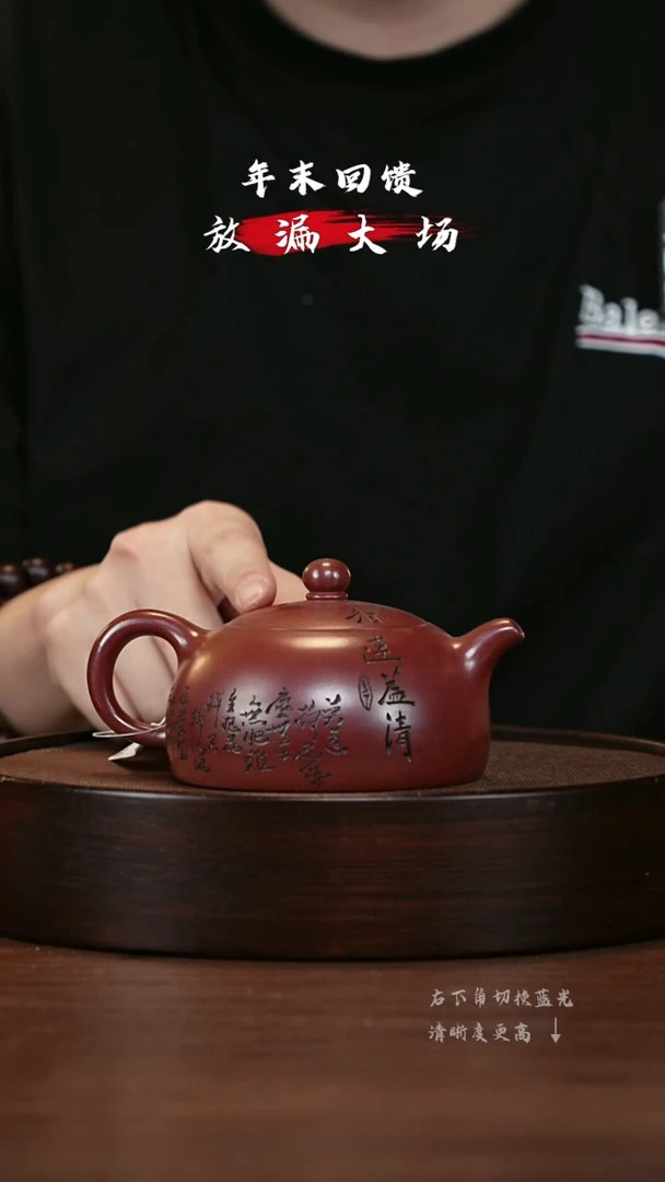 【闪购商品】紫砂茶壶宜兴紫砂壶h235411