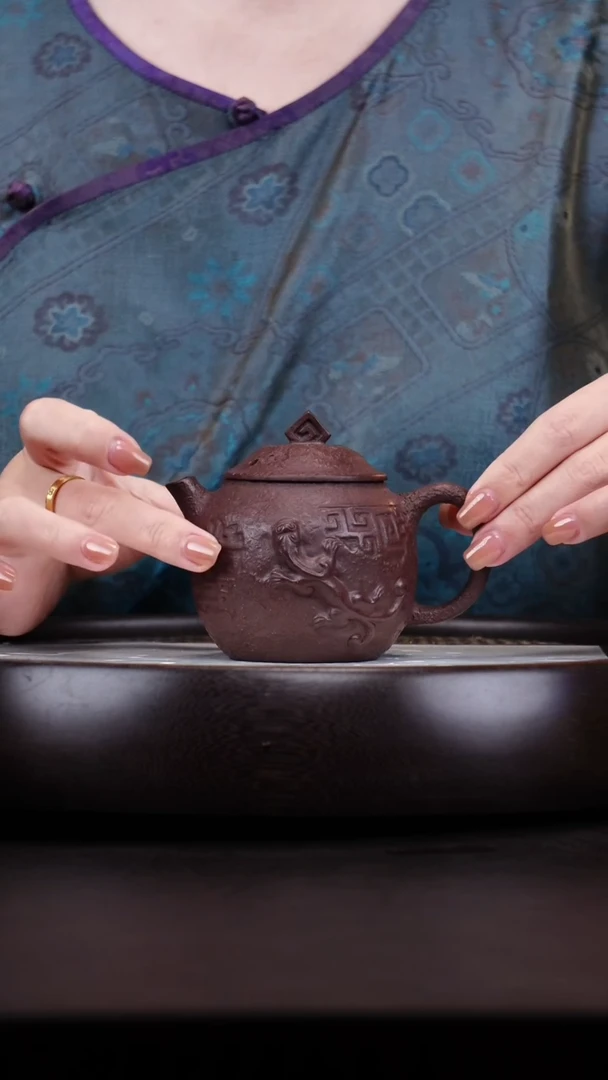 茶壶紫砂呆*悦茗壶紫砂壶