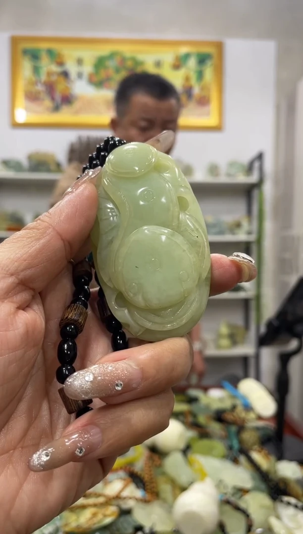 【闪购商品】岫玉手把未镶嵌
