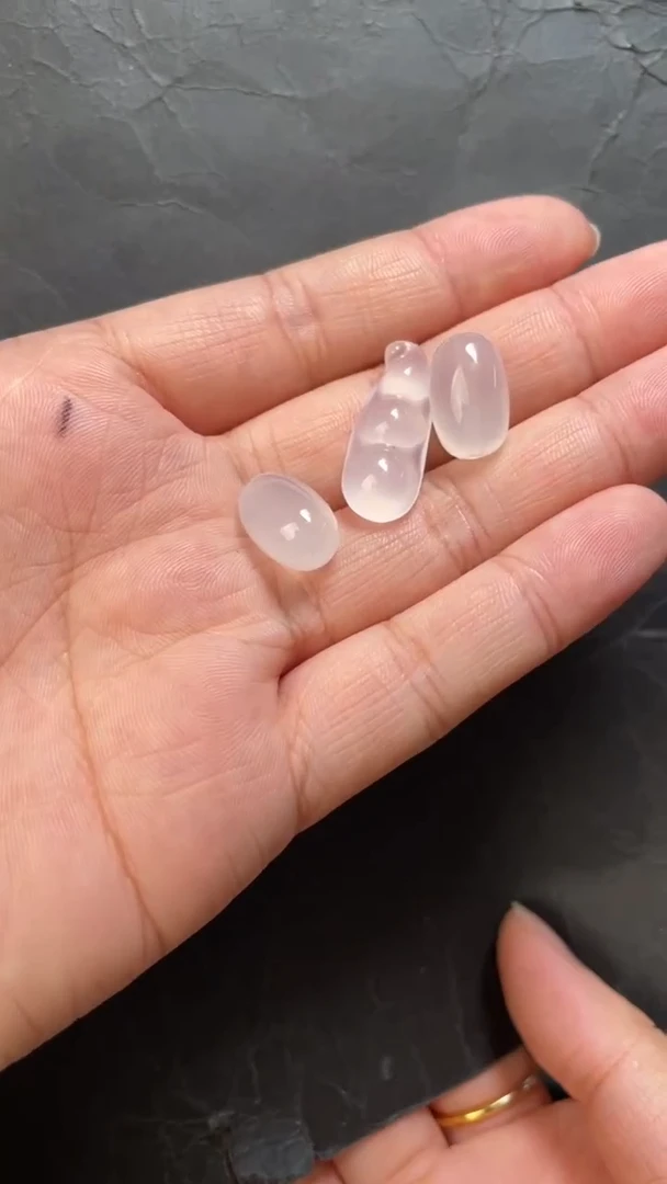 未镶嵌3玛瑙/玉髓配饰