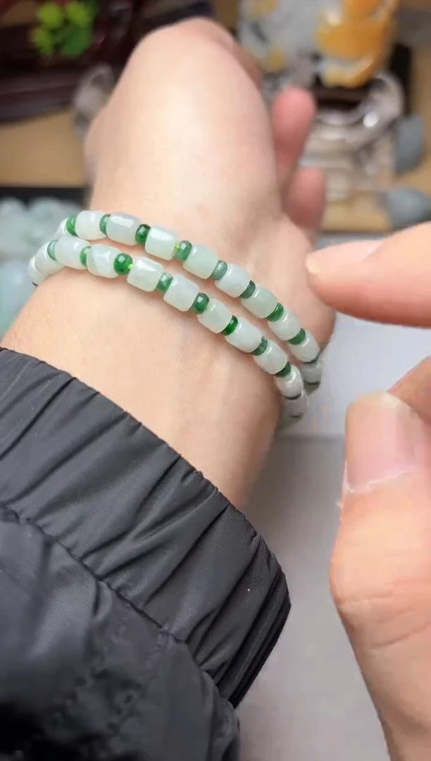 【闪购商品】翡翠手链未镶嵌手串【多样性发货两件】