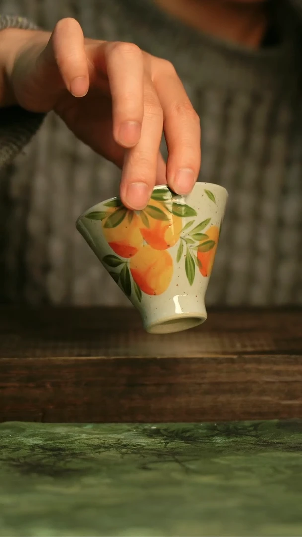 釉下彩手工手绘瓷器青诗集手工手绘瓷器