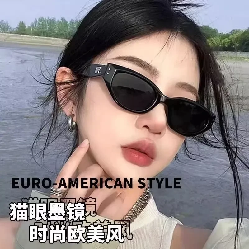 2025款jennie珍妮gm墨镜roco明星网红辣妹猫眼复古高级感太阳眼镜
