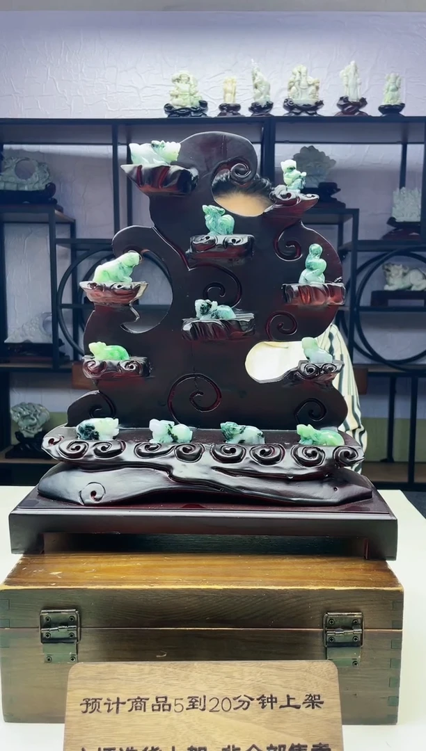 定制翡翠未镶嵌毛货08160329