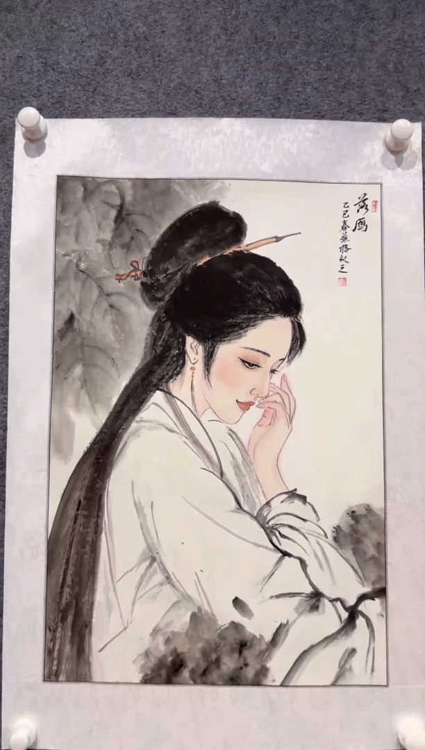 国画秦燕格绘画作品A23-18