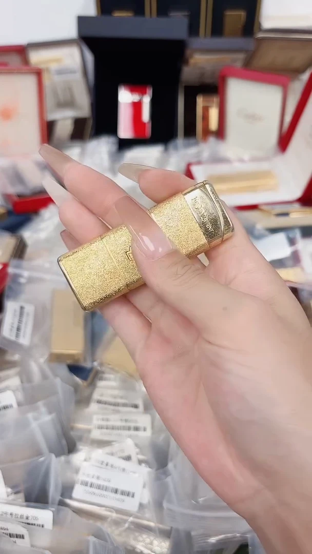 纯铜035大圣明火防风机金色磨砂