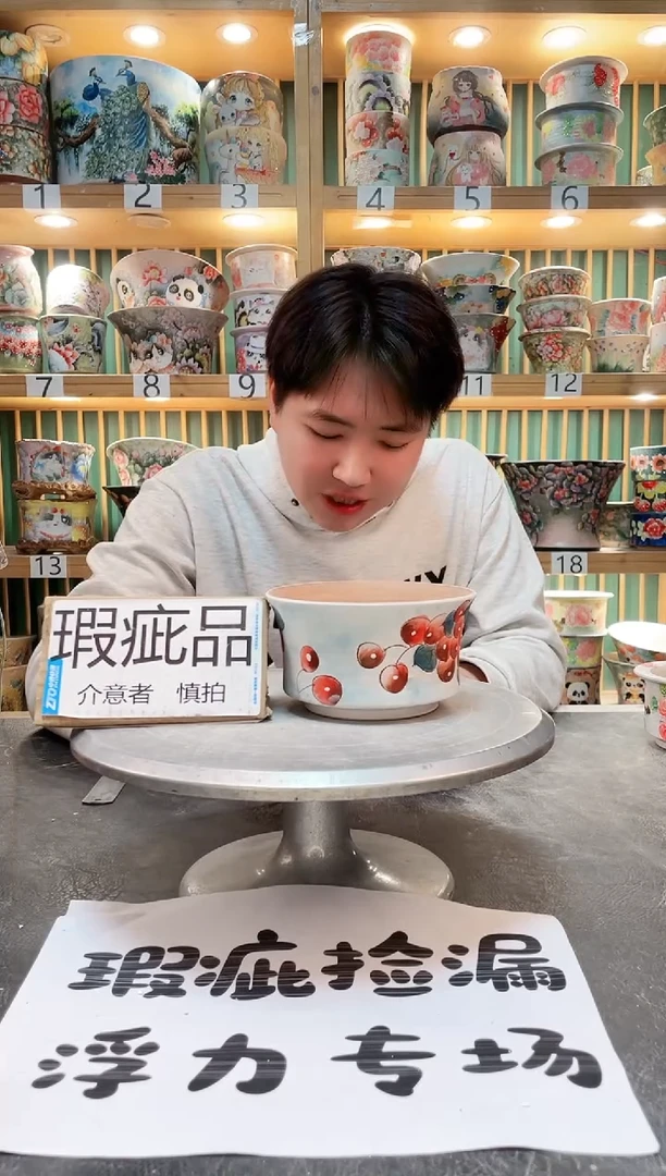 【闪购商品】瓷片默认微瑕一物一拍0219-001